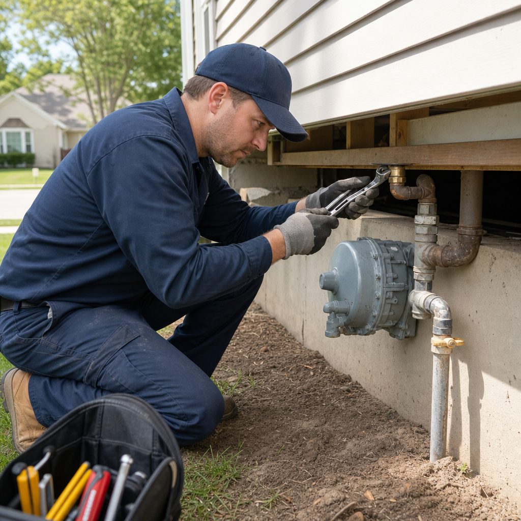 Gas Line Repair in El Dorado — What It Involves and When to Call Sunflower