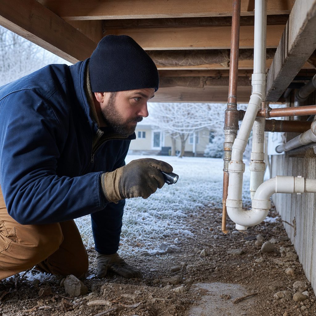 How to Winterize Pipes in El Dorado — What Butler County Homeowners Need to Do Before a Cold Snap