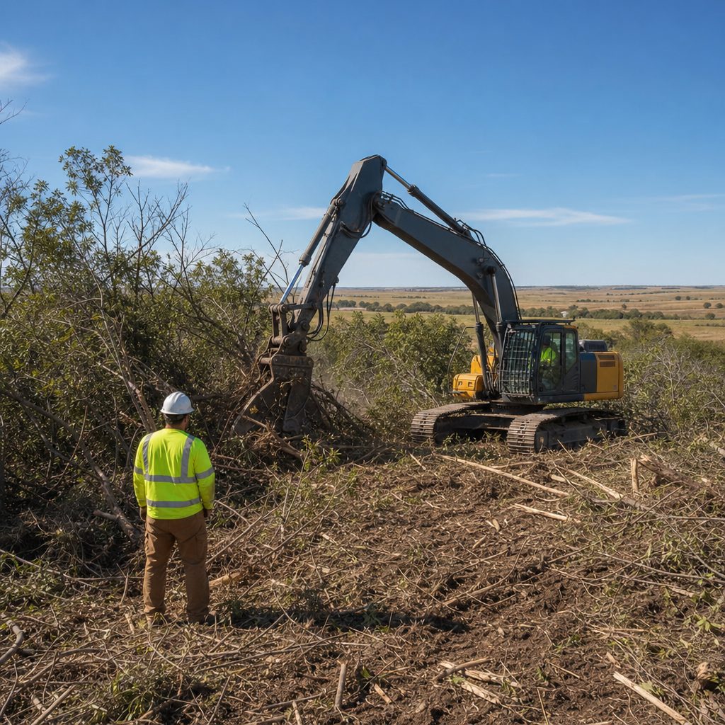 Land Clearing in Butler County, Kansas — What Rural Property Owners Need to Know