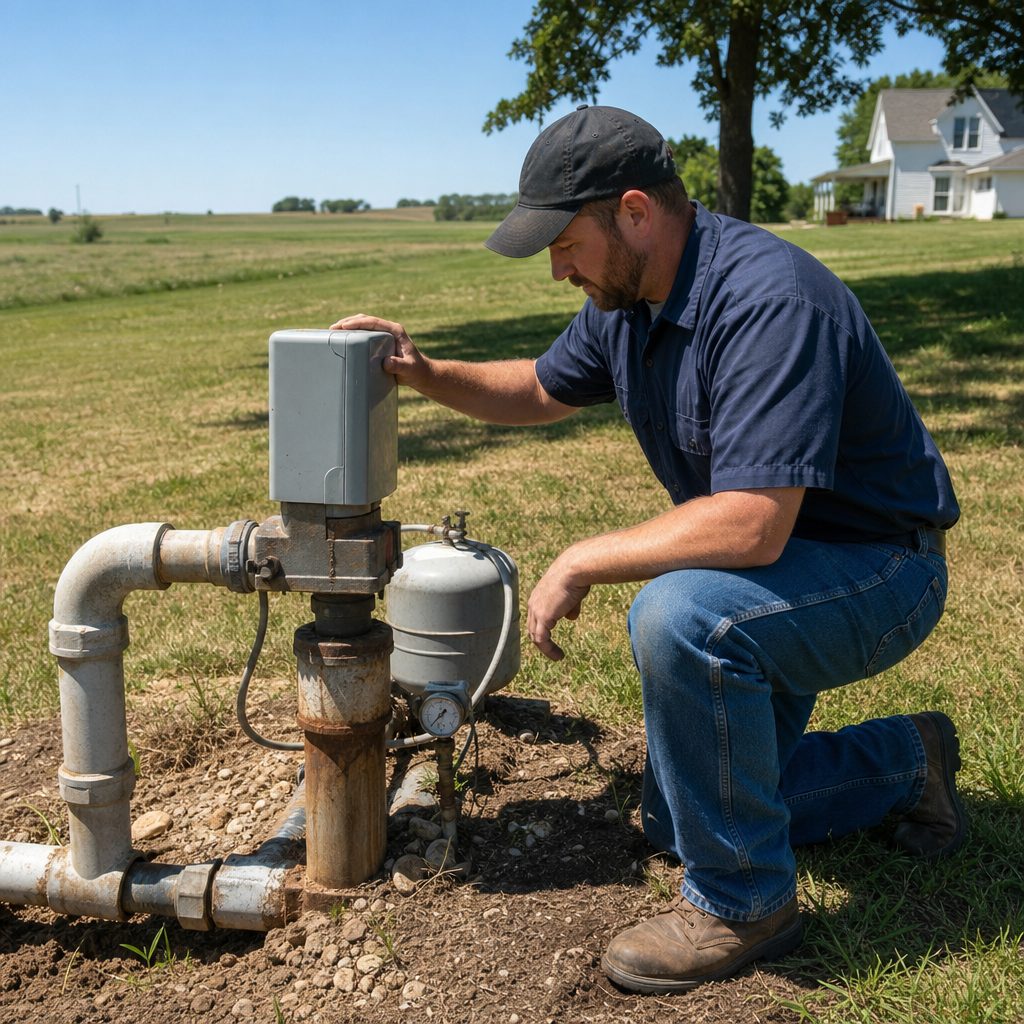 Well Pump Repair in Butler County, Kansas — Signs of Failure and What Service Covers